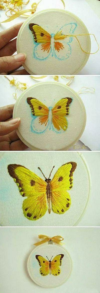 如何手工制作蝴蝶，如何手工制作蝴蝶结（就可绣出轻盈飞舞的蝴蝶）