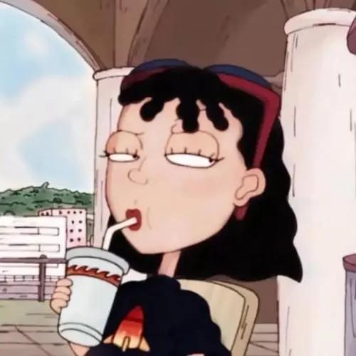 侧脸杀女头~，微信头像，侧脸杀女头~（搞怪头像单人女头）