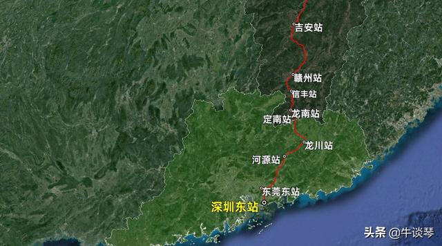 襄阳到深圳高铁多少公里，K1656次列车运行线路图