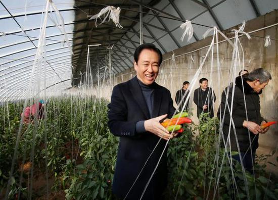 许家印的儿子，许家印生了几个孩子？（2018年许家印携妻陪父回老家）