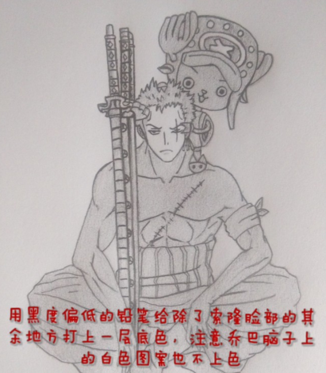 索隆怎么画动漫版帅气，一张精美的索隆手绘需要花费多少精力