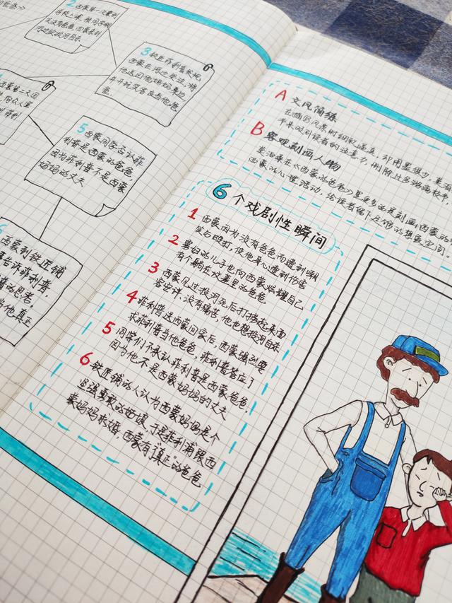 简笔画茶花的画法，茶花的简易画法（《西蒙的爸爸》手绘读书笔记教程）
