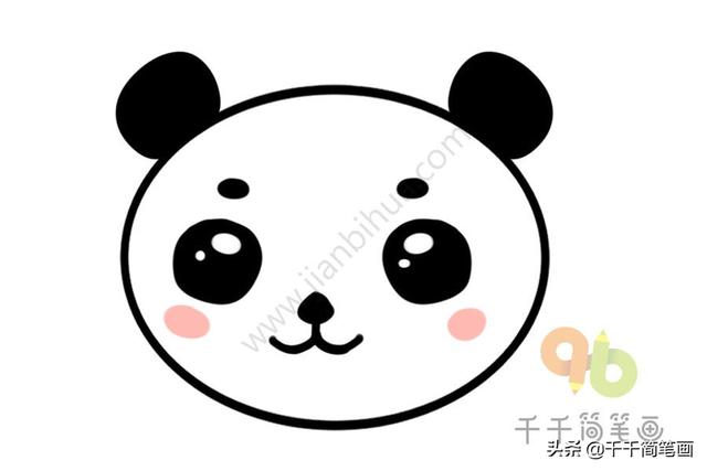 熊猫怎么画漂亮又简单，熊猫怎么画（动物简笔画：熊猫怎么画）