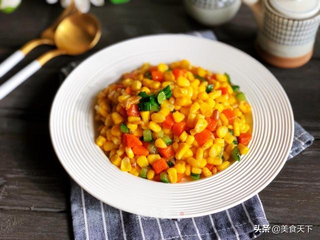 松子玉米的做法，玉米馒头怎么做才能松软好吃视频（玉米这样做也太好吃了吧）