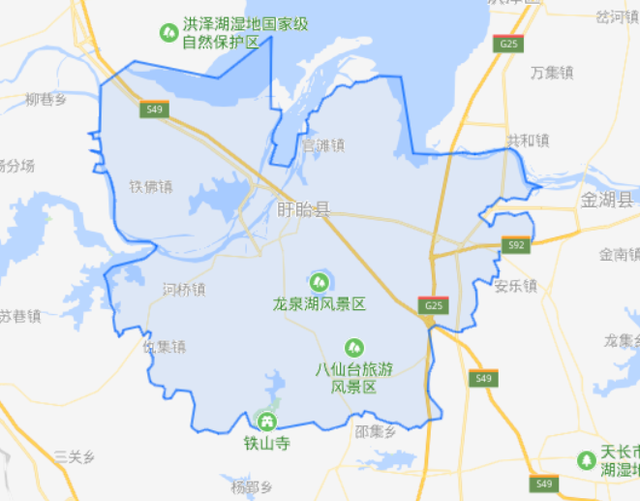 洪泽湖属于哪个市,洪泽湖属于哪个市的(总人口超80万)