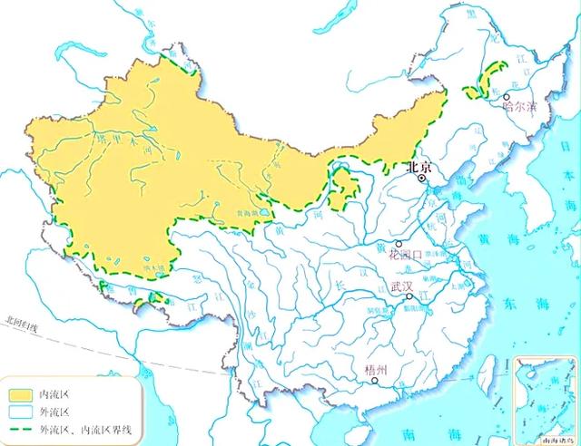 中国七大地理分区，中国七大地理分区是什么（图解中国36条地理分界线）