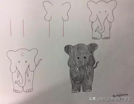 用数字画小动物，数字画老鼠（寥寥几笔画出这些可爱的动物）