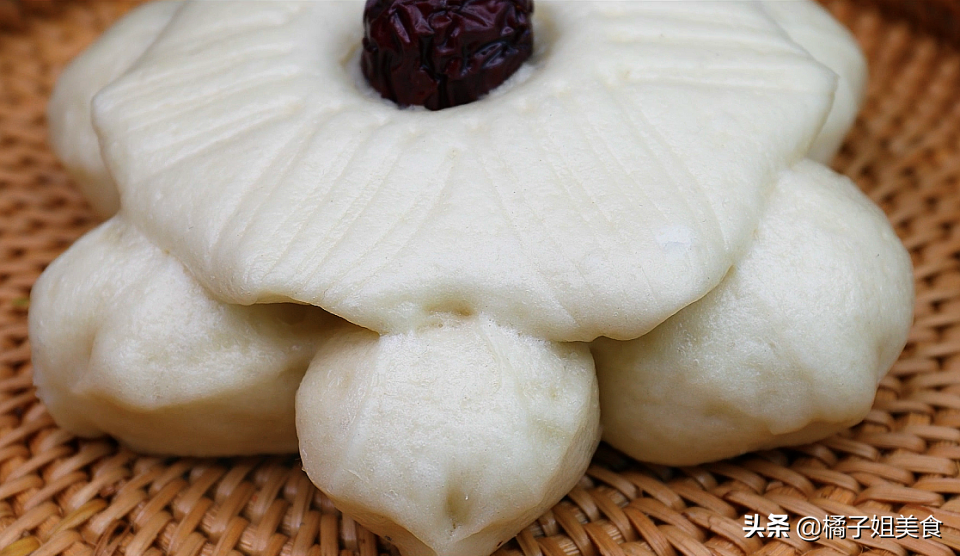 【花饅頭】做法步驟圖 創意十足 美味又好看-起舞食譜網