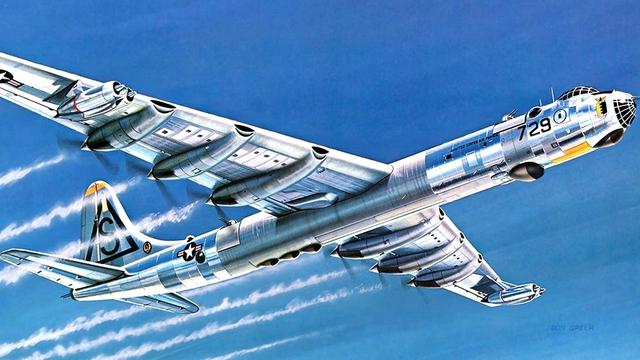 36b胸围是多少厘米，大而无当的临时占位——“6桨4喷”B-36轰炸机