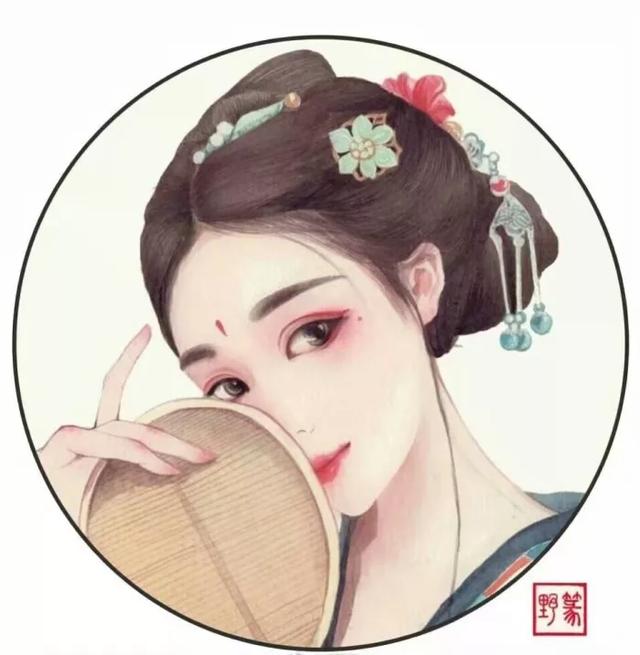 闺蜜头像古风一左一右，呆橘：古风闺蜜头像  拿走不谢微信（我居北海君南海）