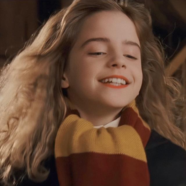 赫敏·格兰杰小天使［哈利.波特］，哈利波特女主角赫敏格兰杰（小赫敏感觉毛茸茸的图片）