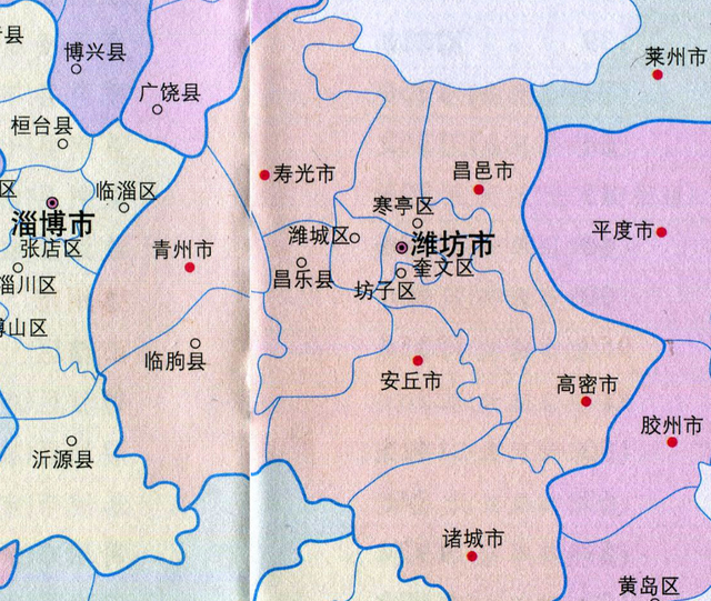 山东诸城属于哪个市,高密离哪个城市最近(诸城市107.82万)