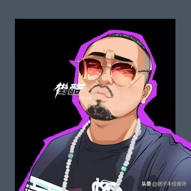 贰迟  酷拽ins风嘻哈男头，微信头像，贰迟  酷拽ins风嘻哈男头（爱玩一组机车）