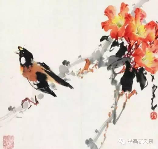 花鸟草虫大全，赵少昂花鸟草虫精选66幅
