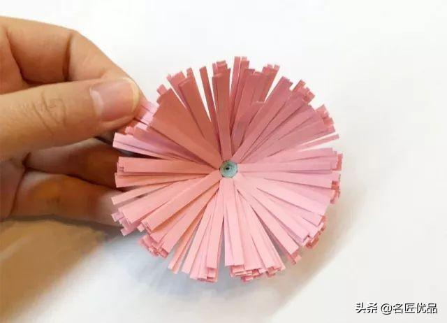 教师节礼物折纸手工花，手工折纸教程（教师节创意手工：一张纸）