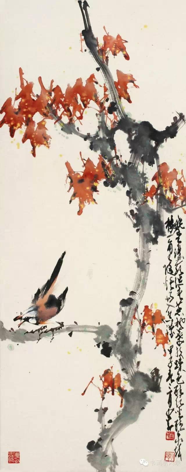 花鸟草虫大全，赵少昂花鸟草虫精选66幅