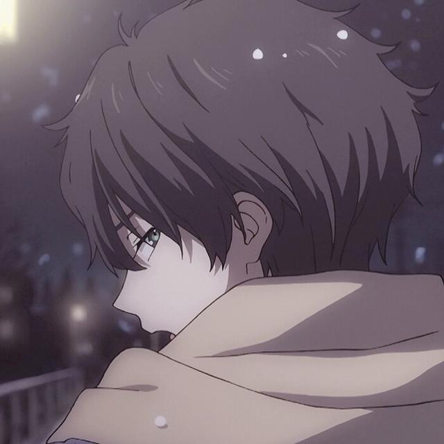 冰菓男主♡折木奉太郎，微信头像，冰菓男主♡折木奉太郎（校园推理番《冰菓》背后）