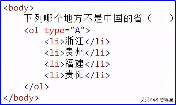 掌握网页代码基本格式，网页设计的代码格式（网页中的三种列表语法和示例）