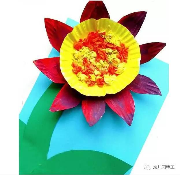 幼儿园亲子手工DIY制作：彩色纸盘DIY，幼儿园亲子手工DIY制作（别有创意…可做美工可做环创哦）