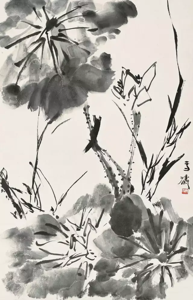 水墨画初学者入门教程，水墨画入门教程（图文教程：画水墨荷花）