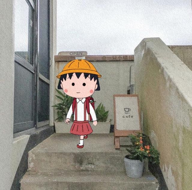 丸子家族头像·望喜微信，丸子家族头像·望喜（樱桃小丸子头像背景图）