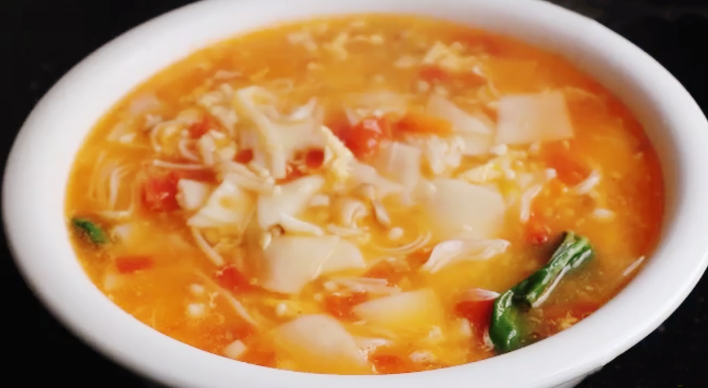 圖片[7]-【金針菇餃子片湯】做法步驟圖 10分鐘搞定 營養又美味-起舞食譜網