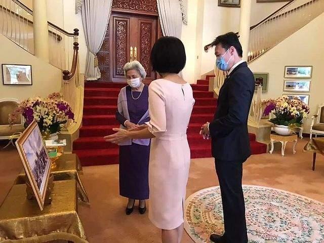 莫尼列太后是什么样的人，84岁柬埔寨太后一身白衣参加葬礼