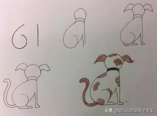 用数字画小动物，数字画老鼠（寥寥几笔画出这些可爱的动物）