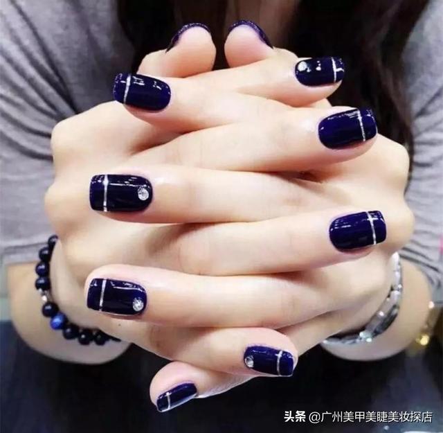 广州美甲培训学校，美甲工作室（浓而不艳，气场女王范儿）