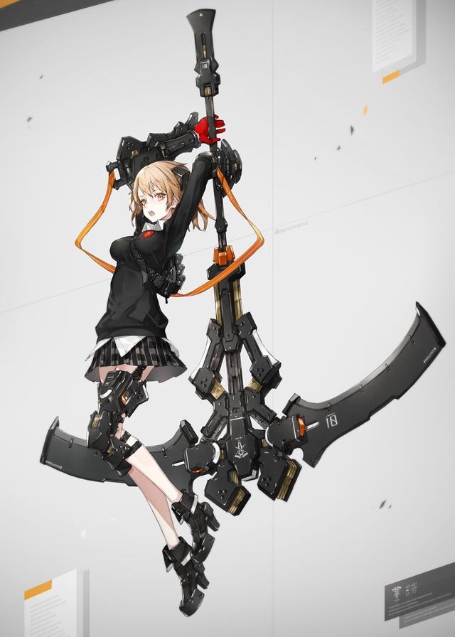 壁纸/战斗吧!机甲少女,动漫机甲美女壁纸(高清壁纸插画图片)