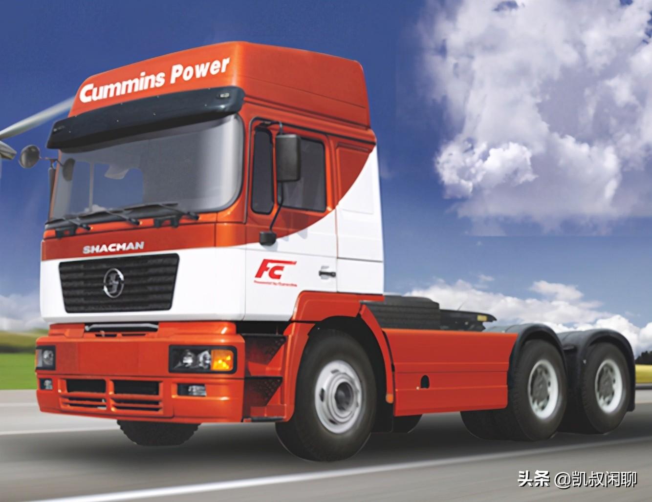 陕汽德龙f2000牵引车#凯叔闲聊#