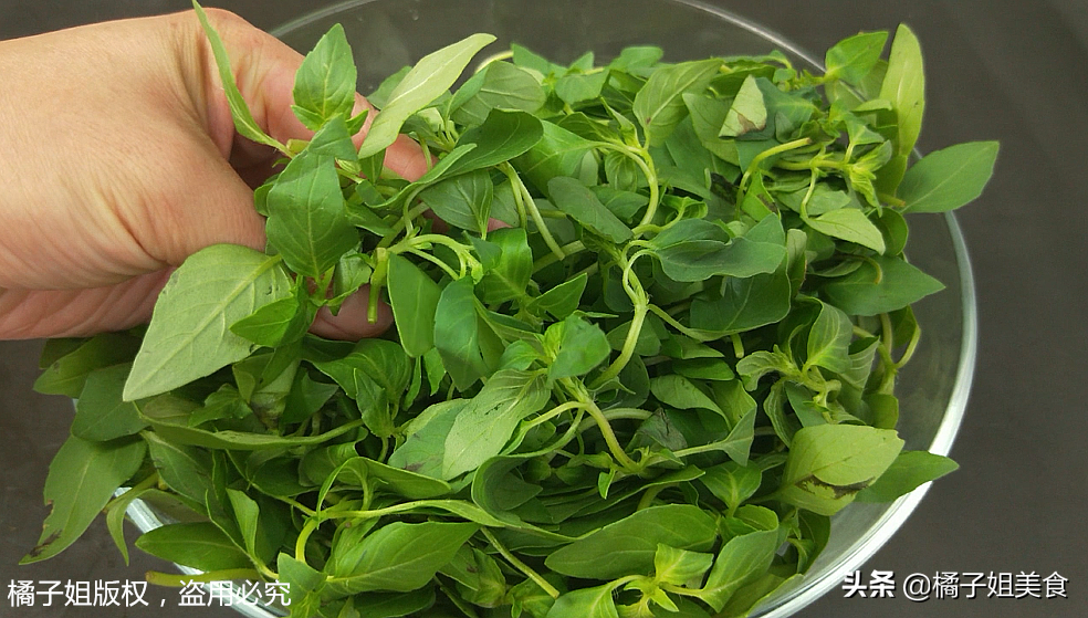 【蒸荆芥】做法步骤图 吃一次就会喜欢-起舞食谱网