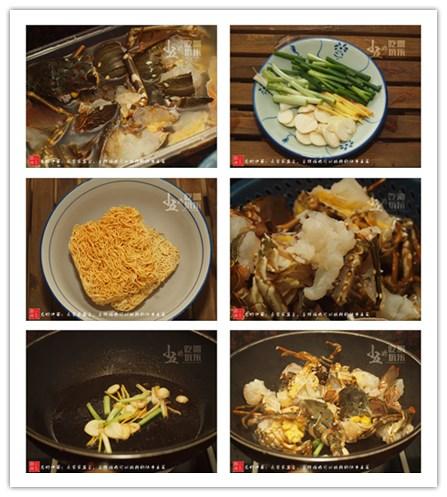 龙虾伊面的做法，姜葱龙虾伊面做法（上班族也可以有的快手主菜）