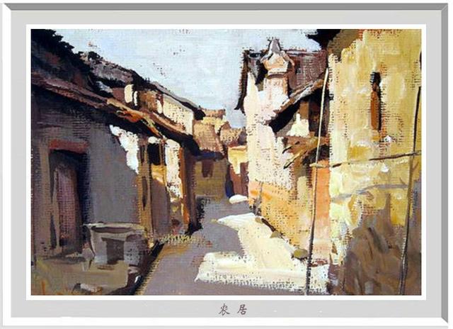 风景水粉画，风景水粉画山水（陆琦水粉风景写生作品）