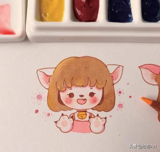 抖音最火可爱简笔画，抖音最火的简笔画（简笔画大佬成团可爱联萌）
