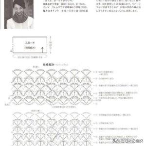 毛线围巾的编织图案，毛线围巾编织教程全过程 视频（三季可搭配的三款钩织围巾/围脖编织图解）