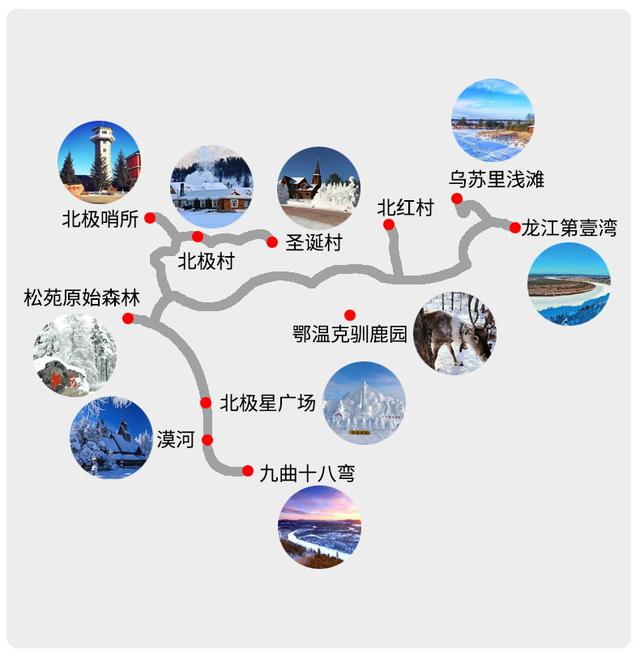 漠河县在哪个省的哪个市，漠河属于我国哪个省（必去景点+线路+美食+交通攻略）