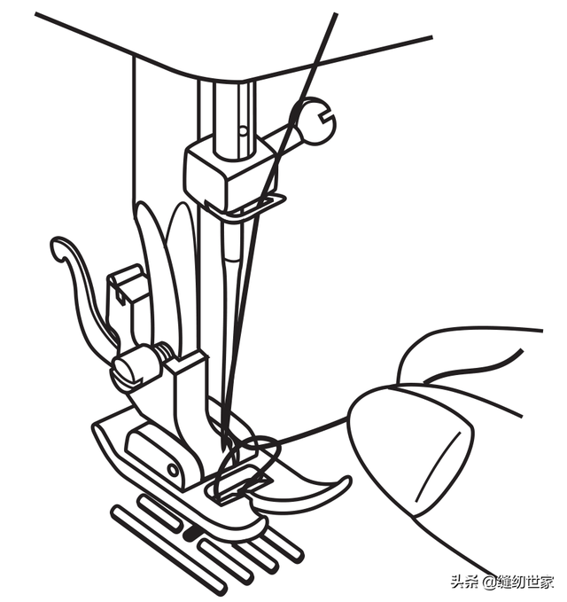 缝纫机断线,缝纫机断线维修图(从此轻松摆脱缝纫机底线缠结,断线)