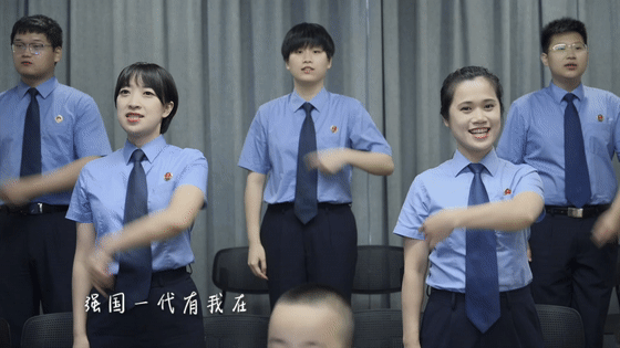 强国一代有我在歌词，福安检察MV《强国一代有我在