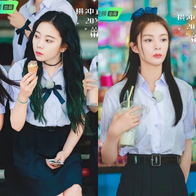 火箭少女全员泰国校服，可爱小学妹，高冷女神你pick哪一个?