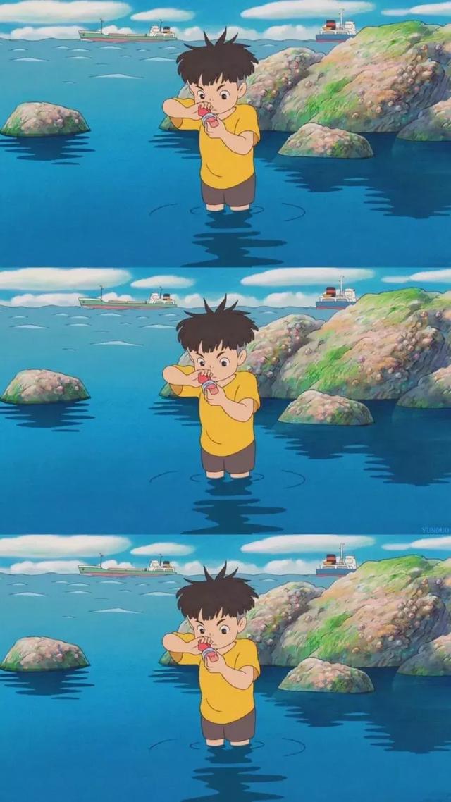 波妞和宗介图片，波妞和宗介，微信头像（波妞喜欢宗介，而我喜欢你）