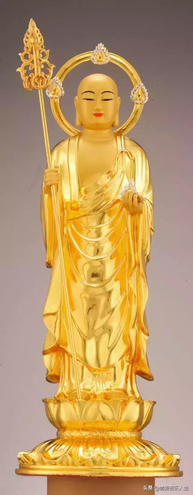 地藏菩萨为什么不能拜，地藏菩萨为什么不能拜弥勒佛（地藏王菩萨金身相）