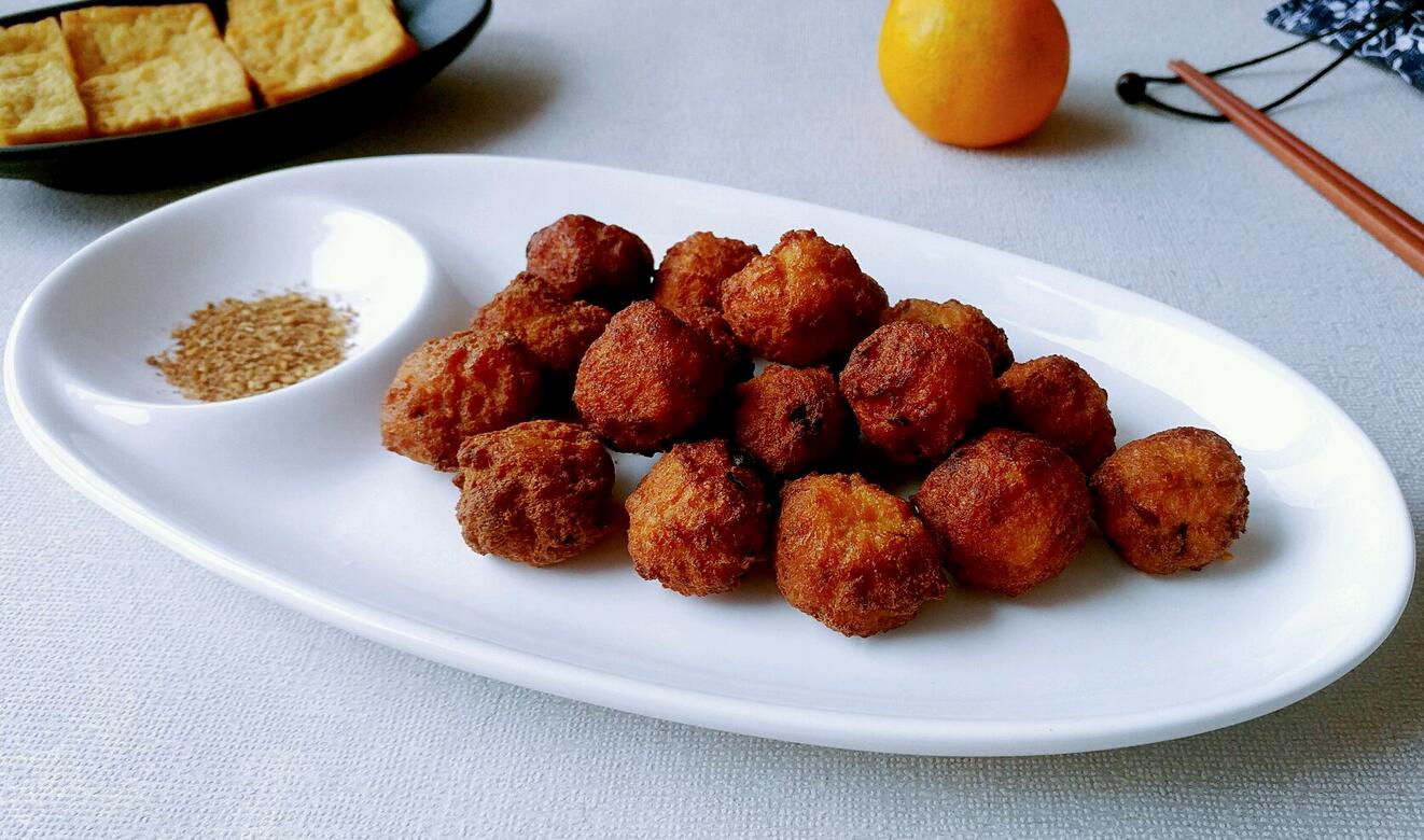 【豆腐肉丸】做法步驟圖 做出的丸子比牛肉丸還好吃 補氣血！-起舞食譜網