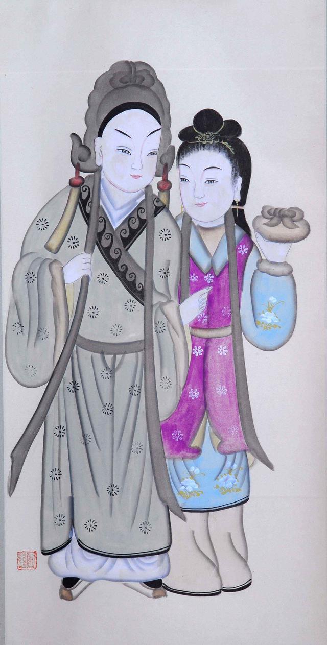 扑灰年画，扑灰年画图片（中国一绝《扑灰年画》汉族传统民间艺术）