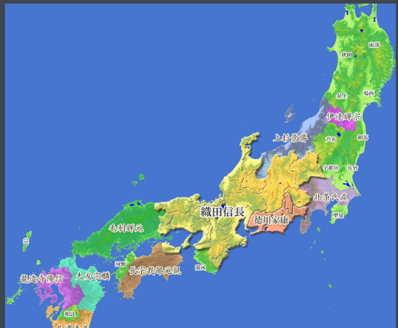 日本战国时期人物对照表，日本战国那些被吹上天的战将。绰号起的都挺响