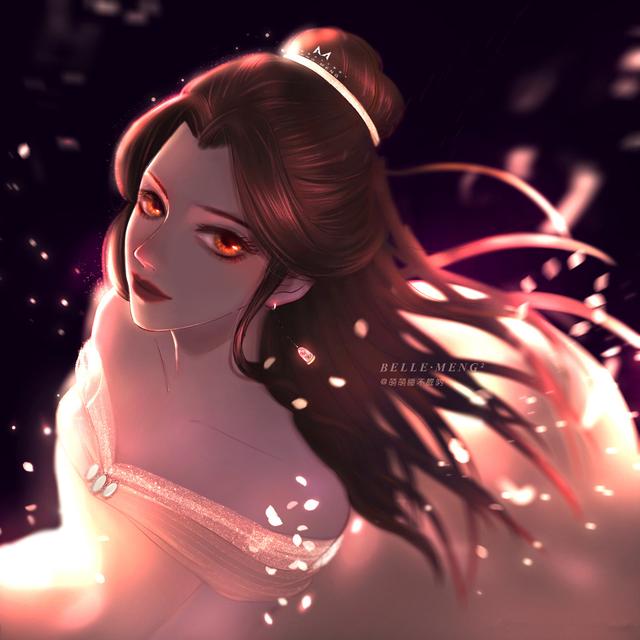 茉莉公主简笔画，如何画茉莉公主简笔画-分步图解（国内画师笔下的迪士尼公主）