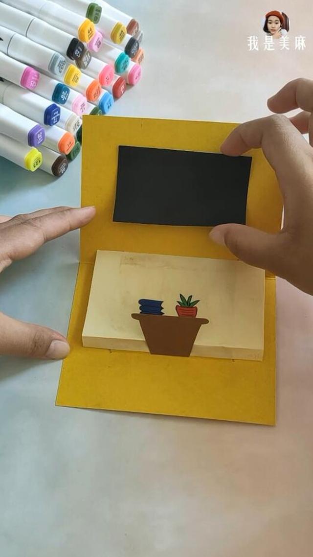 教师节贺卡制作方法，教师节贺卡制作方法大全简单 小学生（非常有创意的教师节立体贺卡）