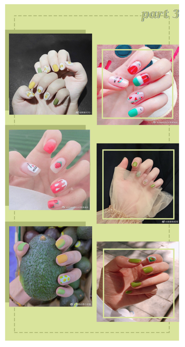 显白的指甲图片，显白指甲图片 款式渐变（精致又高级，还很显手白）