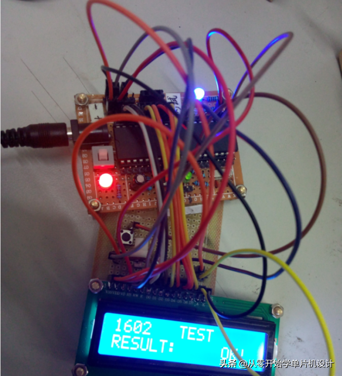 单片机液晶显示系统 51单片机驱动 LCD1602液晶显示 PROTEUS仿真 LCD指令解释