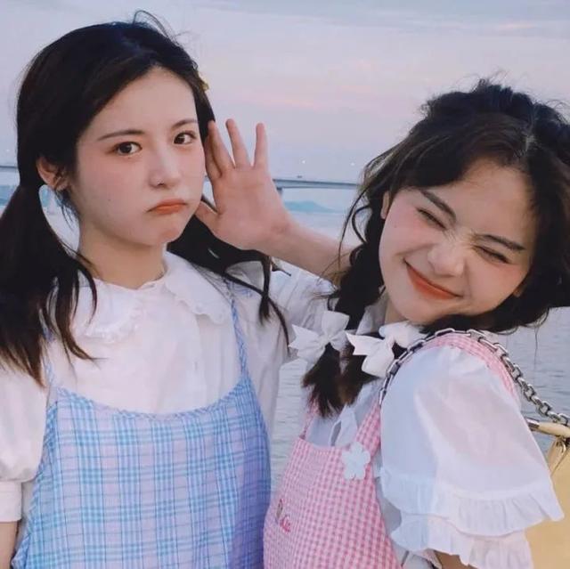 好看闺头♡，微信头像，好看闺头♡（一组超好看的闺蜜头像集）